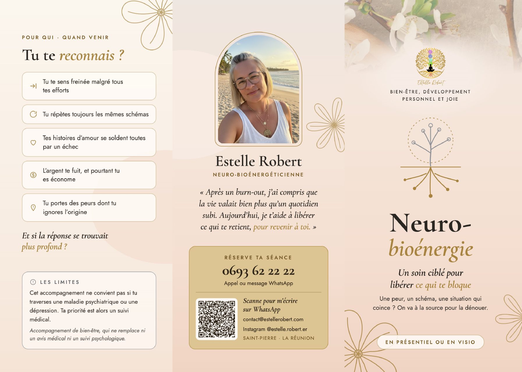 Plaquette Neuro-bioénergie, recto
